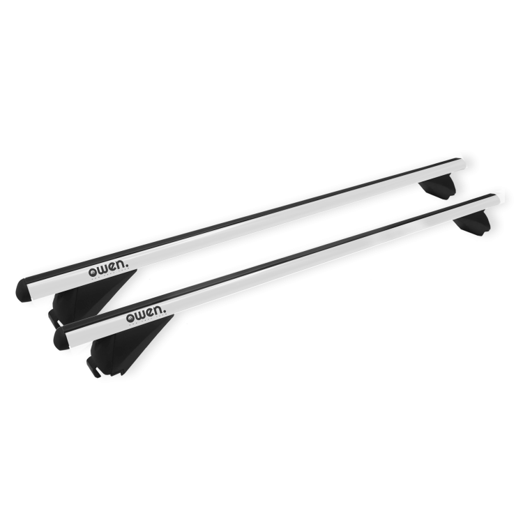 Owen dakdrager 3.0S gesloten railing - Zilver