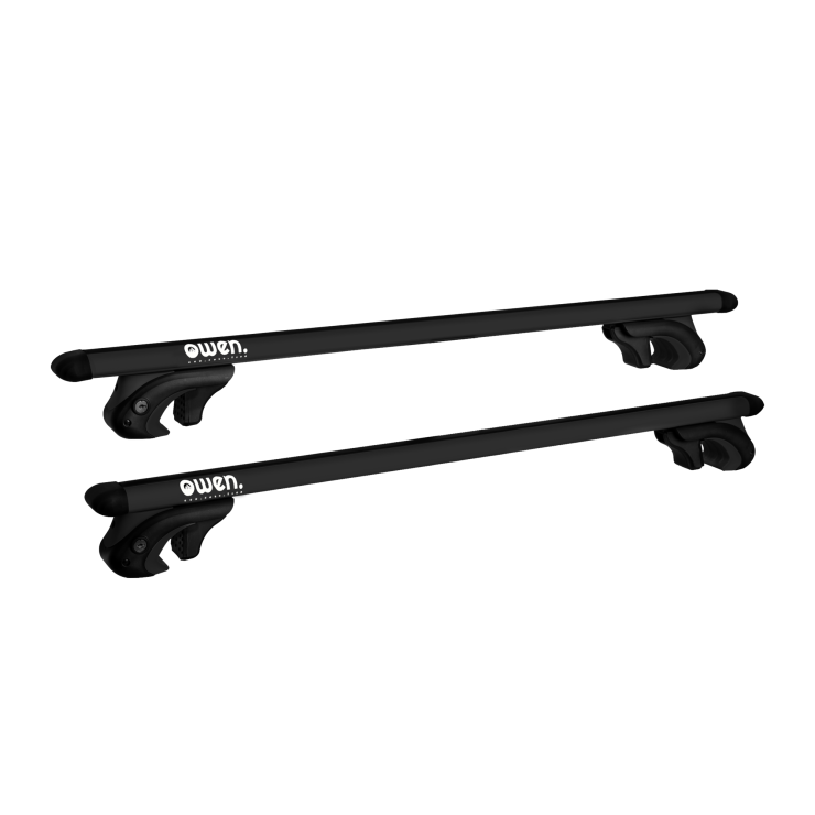 Owen dakdrager 5.0S open railing - Zwart