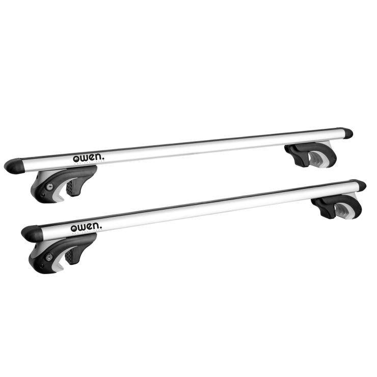 Owen dakdrager 5.0L open railing - Zilver