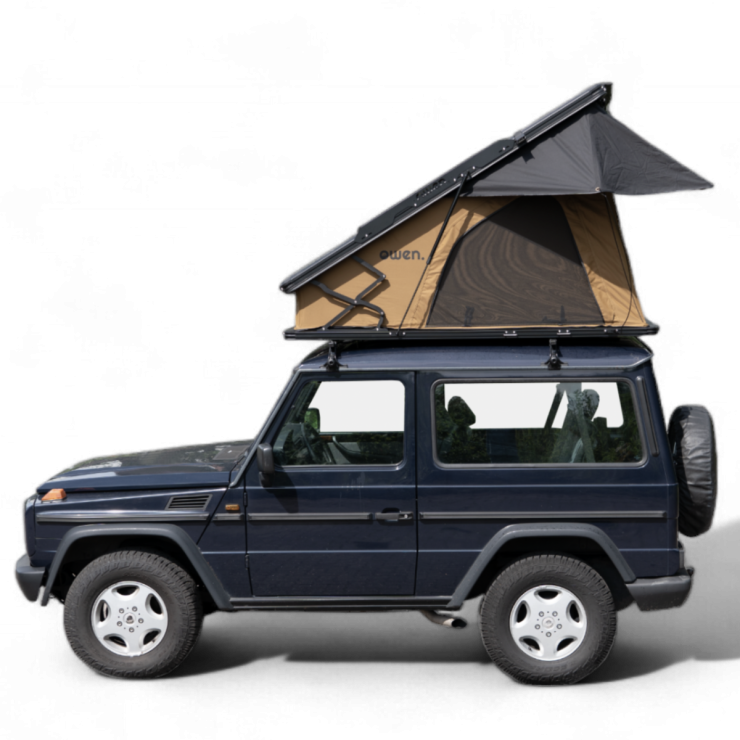 OWEN® AluMaster Hardtop daktent Desert/Zwart
