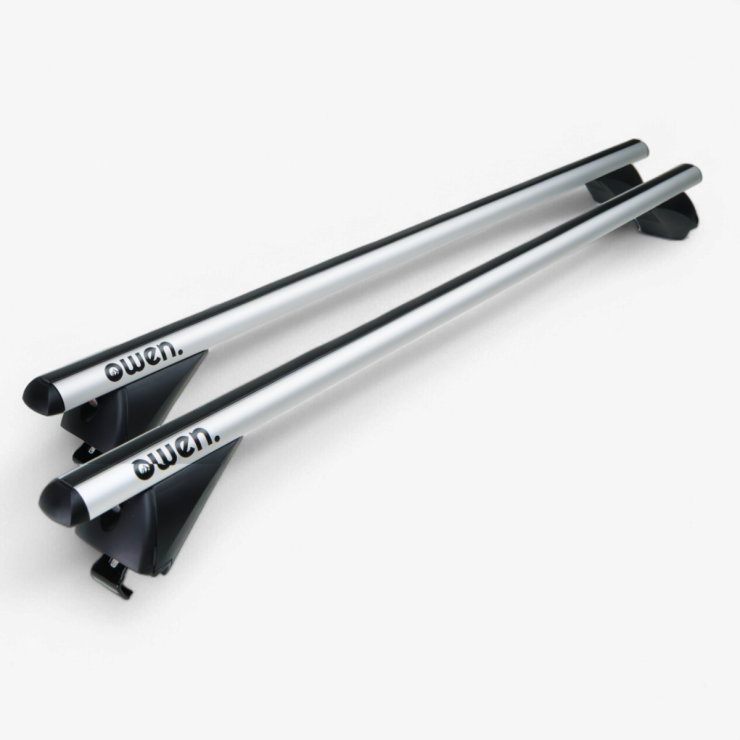 Owen dakdrager 3.0L gesloten railing - Zilver