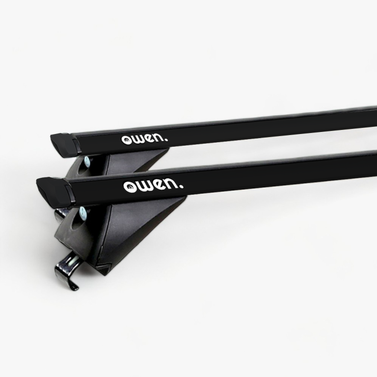 Owen dakdrager 3.0S PRO gesloten railing - Zwart