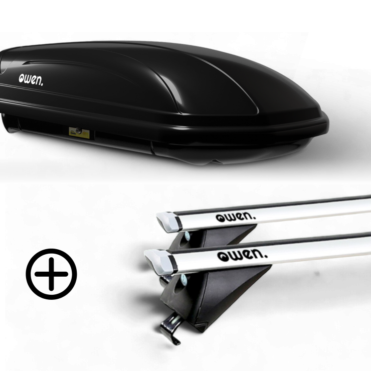 OWEN Dachträger 3.0L PRO & Dachbox 320L ADVANCED - Bundle