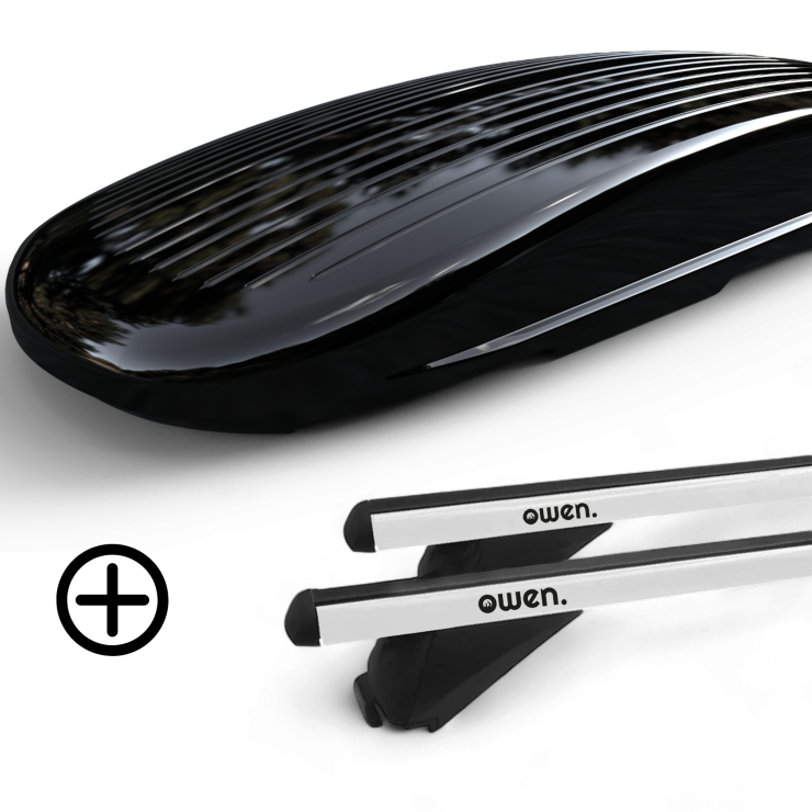 OWEN Dachträger 3.0S & Dachbox PREMIUM 540L - Bundle