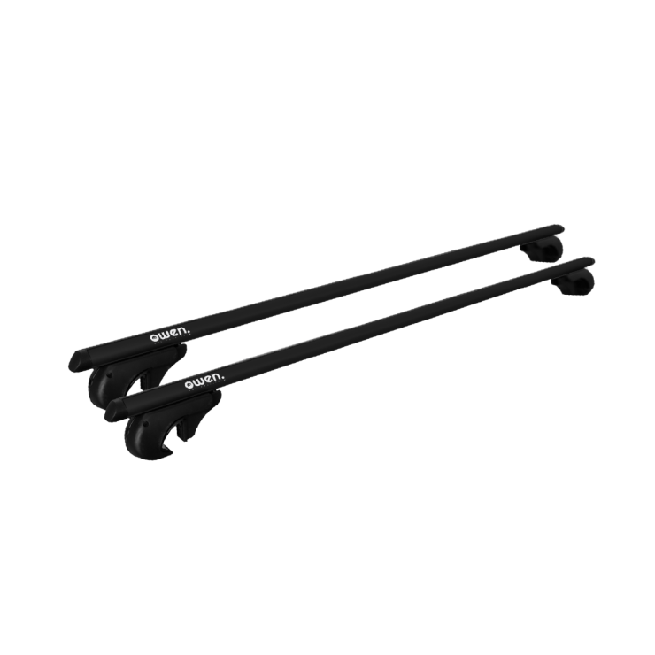 Owen dakdrager 4.1L open railing - Zwart