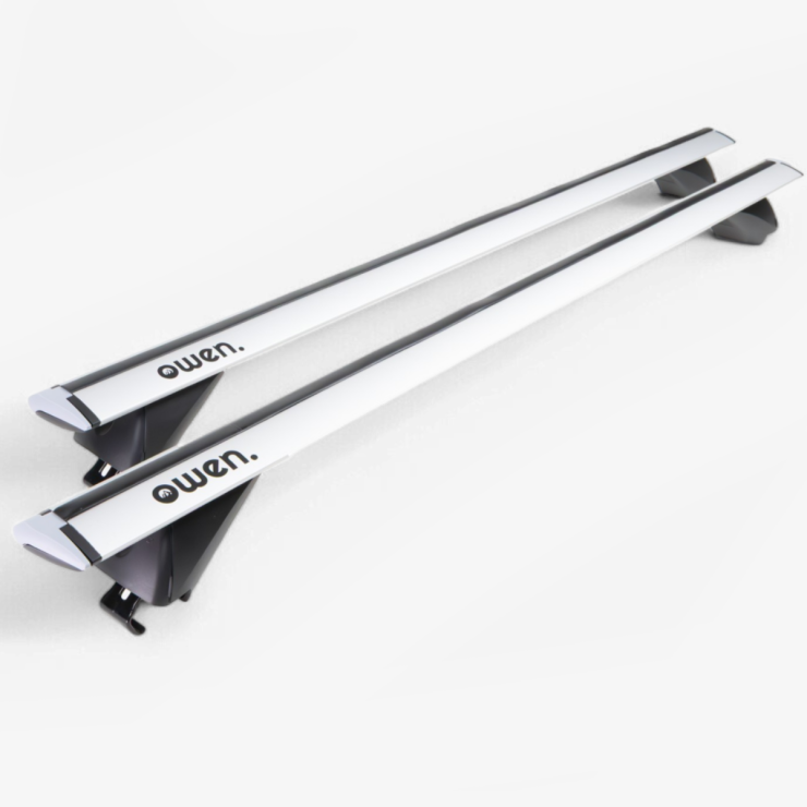 Owen dakdrager 5.0L PRO open railing - Zilver