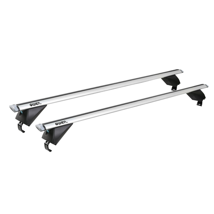 Owen dakdrager 3.0S PRO gesloten railing - Zilver