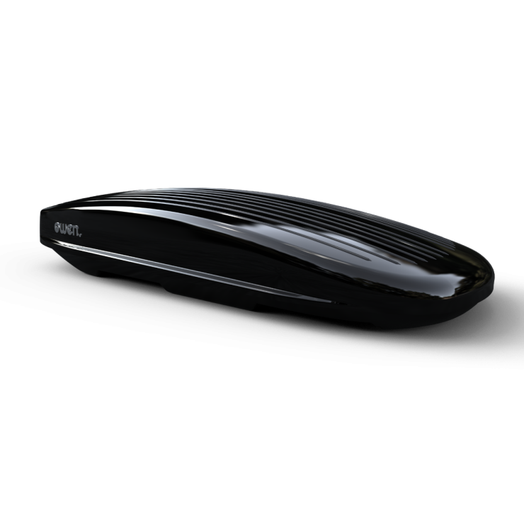 OWEN dakkoffer 540L PREMIUM zwart glanzend