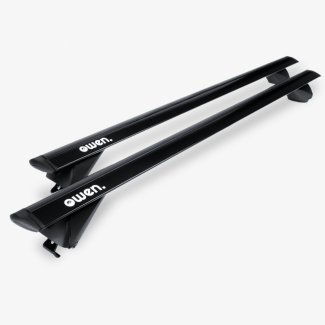 Owen dakdrager 3.0S PRO gesloten railing - Zwart
