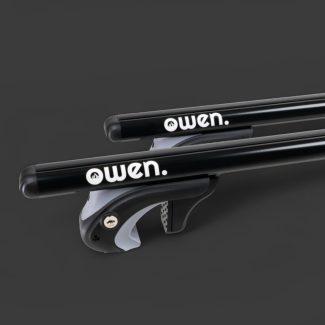 Owen dakdrager 5.0S open railing - Zwart