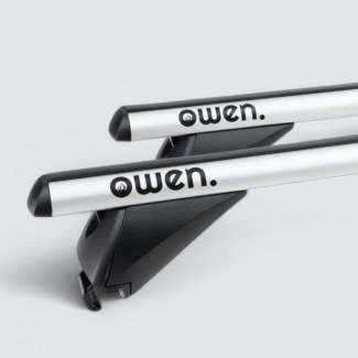 Owen dakdrager 3.0S gesloten railing - Zilver